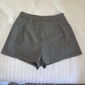 Gingham shorts